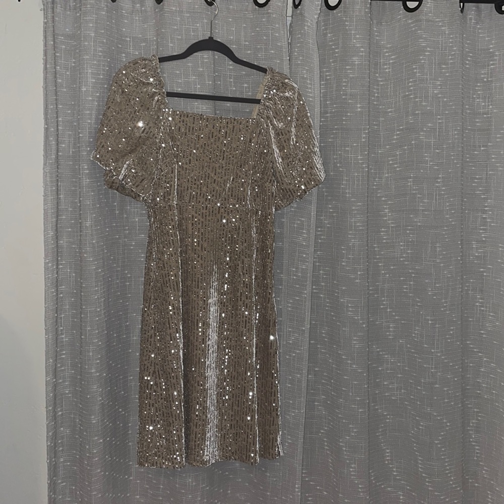 Cocktail sparkly dress. Size 10